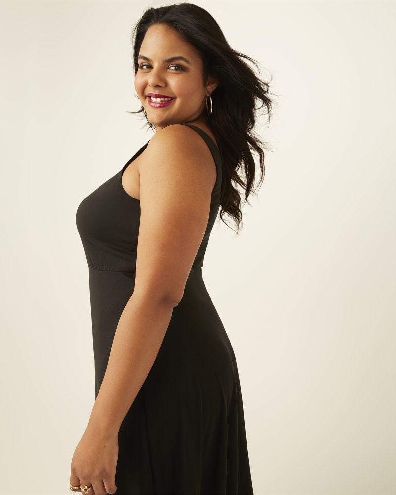 Side of plus size Sybil Squareneck Fit-And-Flare Dress by Socialite | Dia&Co | dia_product_style_image_id:172424